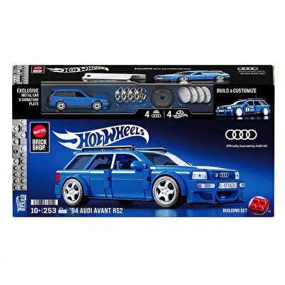 Hot Wheels Speed Serisi 94 Audi Avant RS2 Araba Yapım Seti 253 Parça JGR28