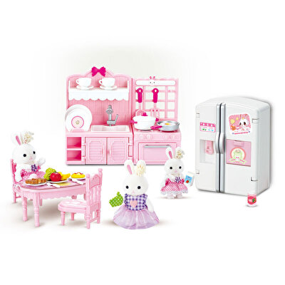 Bay Dreamy Mini Tavşan Büyük Mutfak Oyun Seti