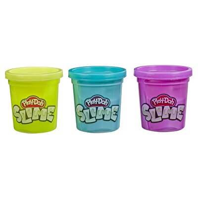 Play-Doh Slime 3lü Hamur Mavi-Yeşil-Mor E8809