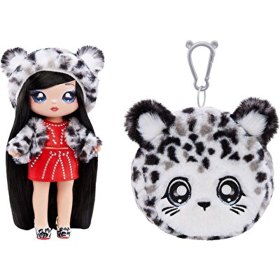 Na! Na! Na! Surprise 2 in 1 Cozy Leona White Kar Leoparlı Sürpriz Bebeği