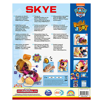 Build A Bot Paw Patrol Skye