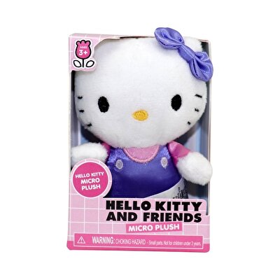 Hello Kitty Mini Peluş Mor Hello Kitty 7.5 Cm
