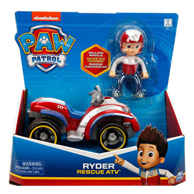 Paw Patrol Görev Aracı ve Kahramanlar S2 Ryder Rescue ATV
