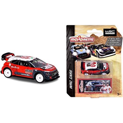 Majorette WRC Citroen C3 2018 Kırmızı