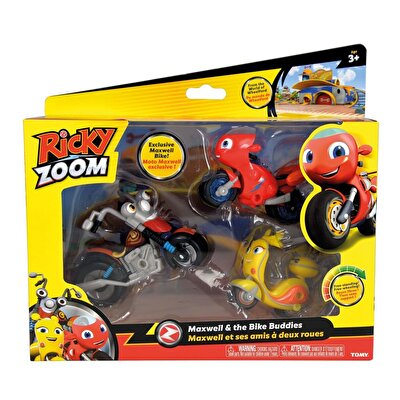 Ricky Zoom 3'lü Maxwell ve Motor Dostları Macera Paketi T20042