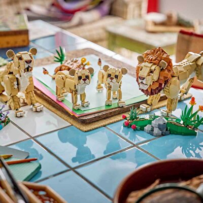 LEGO Creator 3’ü 1 Arada Vahşi Hayvanlar: Görkemli Aslan 31386
