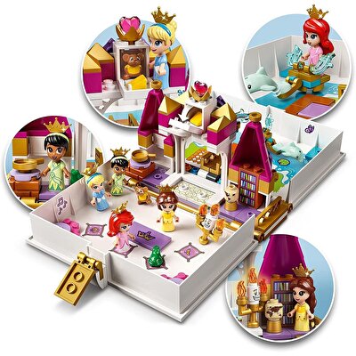 LEGO Disney Ariel. Belle. Sindirella ve Tiana'nın Hikaye Kitabı Macerası 43193