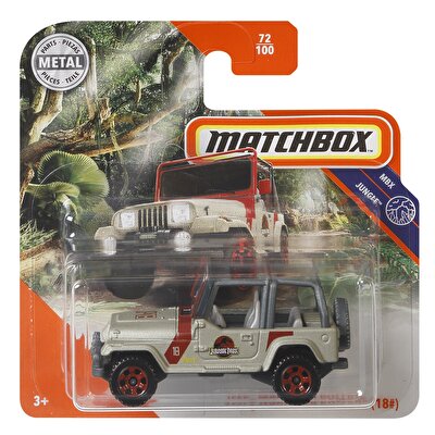 Matchbox Tekli Arabalar Jeep Wrangler Rollbar GKM00