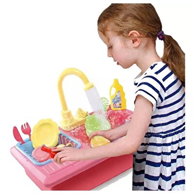 Pilli Mutfak Lavabo Oyun Seti 16 Parça