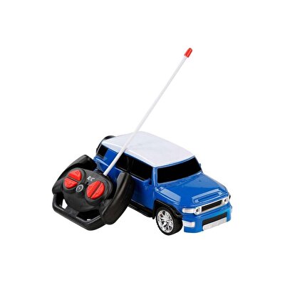 Uzaktan Kumandalı Şarjlı Mavi Jeep Araba