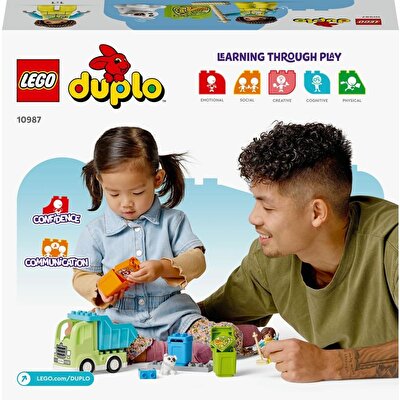 LEGO Duplo Kasabası Geri Dönüşüm Kamyonu 10987