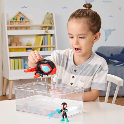 Spidey ve Arkadaşları Su Ağı Figür Oyun Seti Spin Dolphin G1465