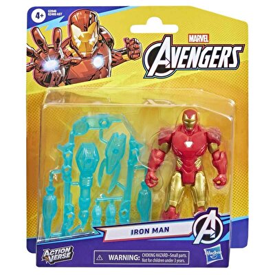 Marvel Avengers Action Verse Aksiyon Figürü Iron Man G2846