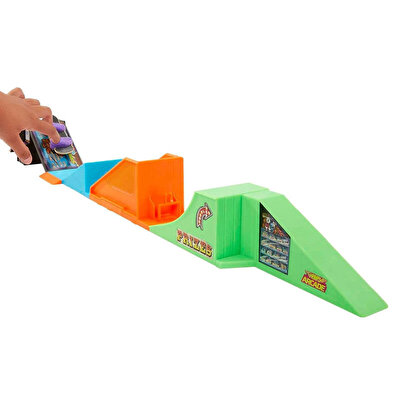 Hot Wheels Skate Parmak Kaykay Macerasına Başlangıç Seti Arcade Skatepark