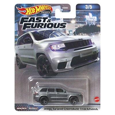 Hot Wheels Fast & Furious Premium Arabalar Jeep Grand Cherokee Trackhawk HNW48