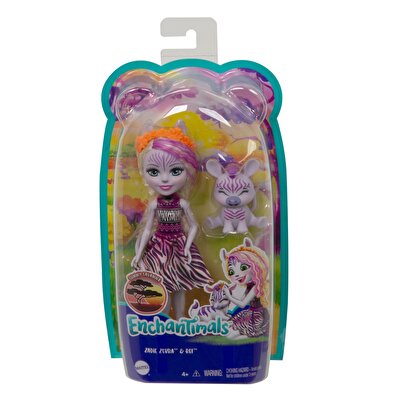 Enchantimals Popüler Karakter Bebekler Zadie Bebek ve Ref GTM27