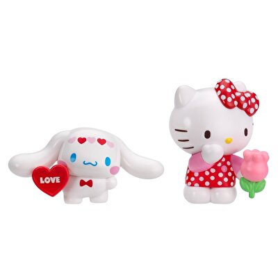 Hello Kitty Kalpten Kalbe 2'li Figür Seti Hello Kitty - Cinnamoroll
