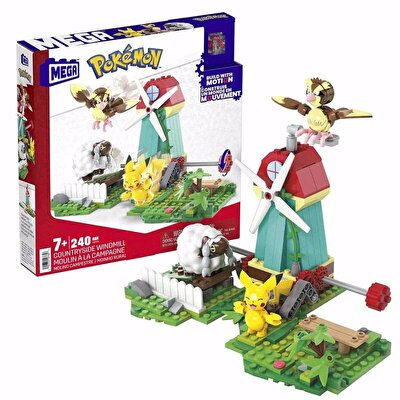 Mega Bloks Pokemon Yel Değirmeni Kasabası Seti HKT21