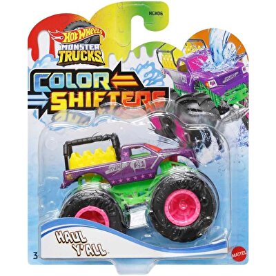 Hot Wheels Monster Trucks Renk Değiştiren Araçlar Haul Y'all HMH35
