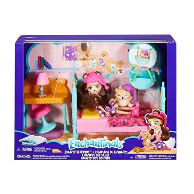 Enchantimals Oda ve Bebek Oyun Setleri Snore Ayıcık ve Ayı Bren FRH46