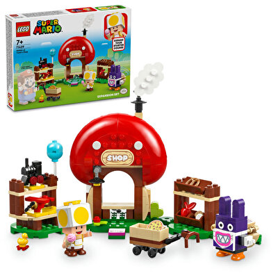 LEGO Super Mario Nabbit Toad'un Dükkanında Ek Macera Seti 71429