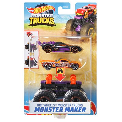 Hot Wheels Monster Trucks Dev Tekerlek Ustası Serisi Bone Shaker GWW16