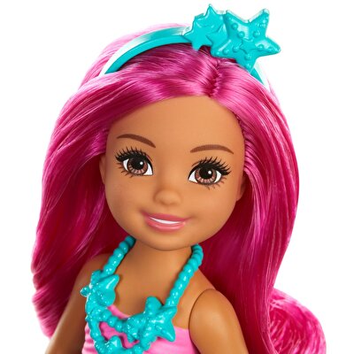 Barbie Dreamtopia Chelsea Denizkızı Bebekler Pembe GJJ86