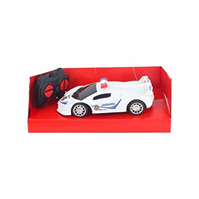 Uzaktan Kumandalı 4 Fonksiyonlu Jandarma Aracı Beyaz
