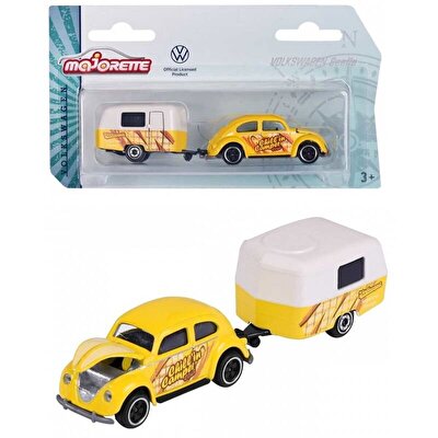 Majorette 1:64 The Originals Volkswagen T1 Beetle Karavan Sarı