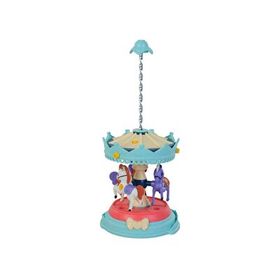 Lunapark Eğlencesi Atlıkarınca Mavi