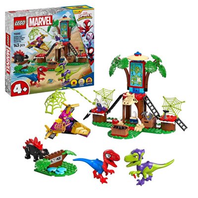 LEGO Marvel Ağaç Ev Karargahında Spidey ve Gobby'nin Raptor Savaşı 11200