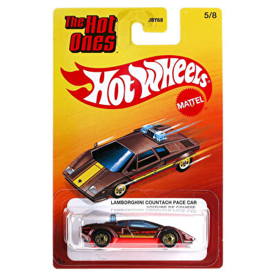 Hot Wheels The Hot Ones Arabalar Lamborghini Countach Pace Car JKX52