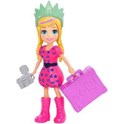 Polly Pocket Seyahatte Oyun Seti Sarı Saçlı GDM14