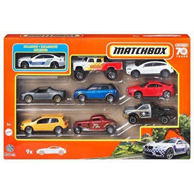 Matchbox Dokuzlu Araba Seti HKX99