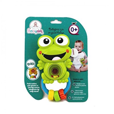 Babycim Sesli Kurbağa Çıngırak