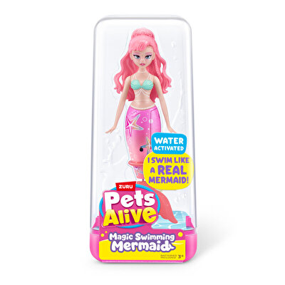 Hareketli Pets Alive Yüzen Denizkızı 9567UQ1 Somon Saçlı