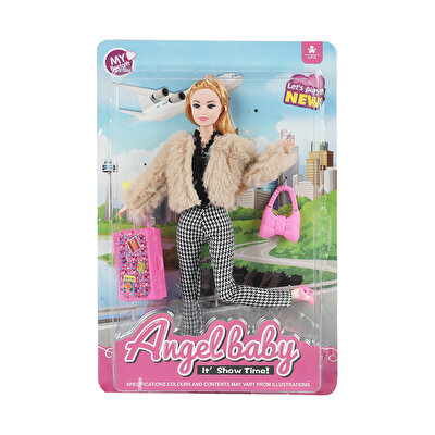 Angelbaby Seyahat Bebekleri Seri 2 Kare Pantolonlu