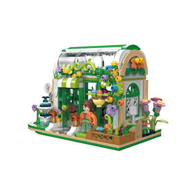 Mega Blok Çiçek Bahçe Tasarımı 463 Parça