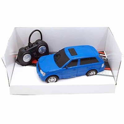 1:24 Ölçekli Full Fonksiyon Mavi Araba