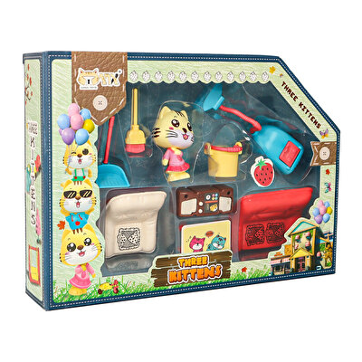 Sevimli Yavru Kedi Temizlik Seti