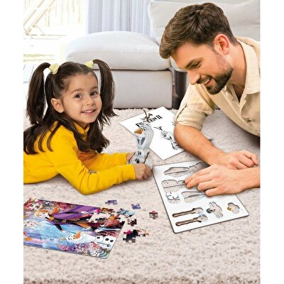 Clementoni 109 Parça Puzzle 3D Model Frozen 2