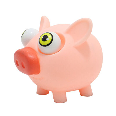 Stres Giderici Squeeze Hayvanlar Pembe Domuz