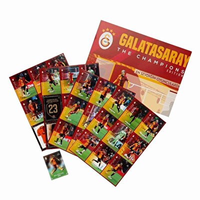 Galatasaray The Champions Edition 2022 23 Sezonu Dev Poster ve Çıkartma Seti