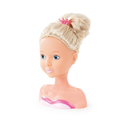 Prenses Bebek Saç Tasarım Büstü 19 Cm
