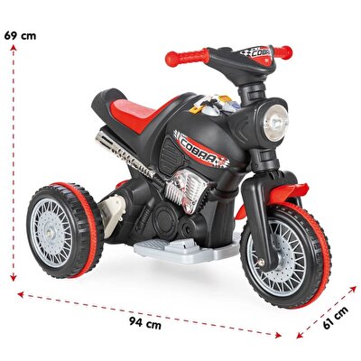 Pilsan Cobra 6V Akülü Motosiklet