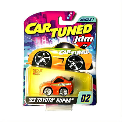 CarTuned JDM Seri 1 Arabalar 93 Toyota Supra Turuncu