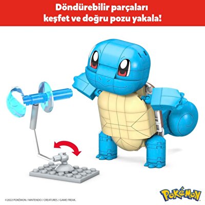 Mega Pokemon Yap ve Oyna Figürler Squirtle GYH00