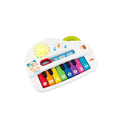 Fisher Price Eğlen ve Öğren Işıklı ve Eğlenceli Oyuncak Piyano Türkçe GTW20
