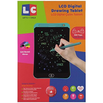 LCD 12'' Dijital Çizim Tableti Pembe
