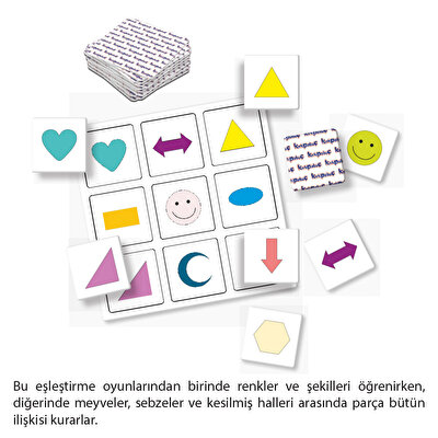 Kırkpabuç Şekilleri Eşleştirelim Eğitici Oyun